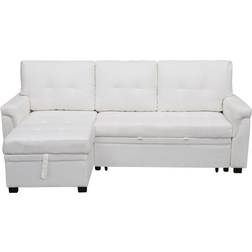 Ebern Designs Multi Color Sectional Gadalia Sofa 84.6" 4 Seater