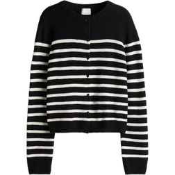 H&M Gestrickter Cardigan - Schwarz