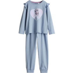 H&M Mädchen Jerseypyjama Blau 122/128 6-8Y