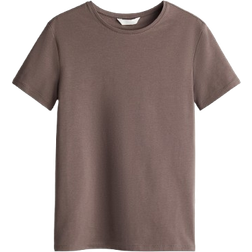 H&M Fitted T-Shirt - Beige