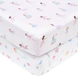 Dunelm Meadow Fairies 2 Bed Sheet Pink (140x70cm)