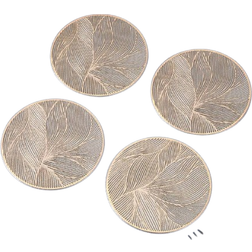 Shein pcs Waterproof PVC Cup Birthday Housewarming Festival Coaster 4pcs