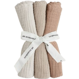 H&M Baby 3-pack small muslin cloths Brown size: 40x40