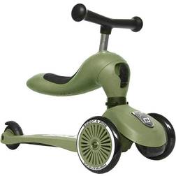 Scoot and Ride Highway Kick 1 Scooter Olive Green