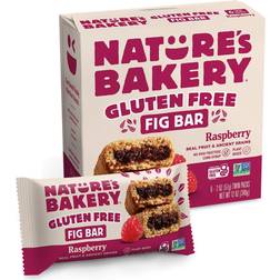 Nature's Bakery Nature's bakery gluten free fig bar - raspberry - case of 6 6 pcs