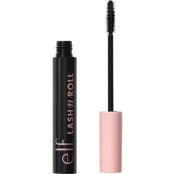 E.L.F. Lash 'N Roll Mascara, Curling Mascara Für Sichtbar Geliftete Wimpern, Hebt Und Trennt Die Wimpern, Langanhaltende Formel, Vegan & Tierversuchsfrei, Pitch Black, 9,2 g