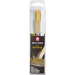 Sakura Gelly Roll Gold Silver White Mixed Set 3