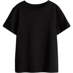 H&M Gutt Sort T-shirt bomull 98/104 2-4Y