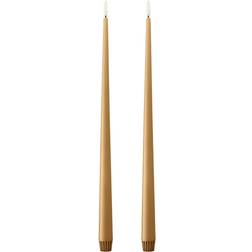 Ester & Erik Kronljus LED 40 cm 2-pack 27 Almond Butter Stearinljus 40cm 2st