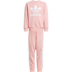 adidas Adicolor Crew Kids Sæt - Semi Pink Spark