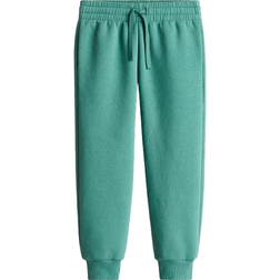 H&M Brushed-Inside Joggers - Green