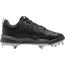 Nike Force Zoom Trout 9 Pro "Black/Anthracite/White/Metallic Silver" Men's Baseball Cleat