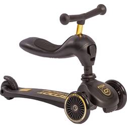 Scoot and Ride Highway Kick 1 Scooter Black/Gold