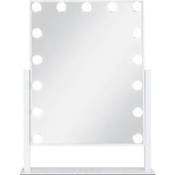 Zadro Lighted Vanity Mirror 18 x 21 15 Bulbs - White