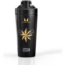 Myprotein Captain Marvel Metal Black Cocktail Shaker