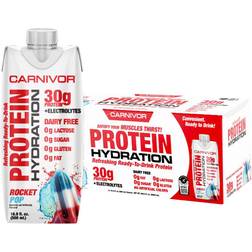 MuscleMeds Carnivor RTD Beef Protein Shake Rocket Pop 12 Pack