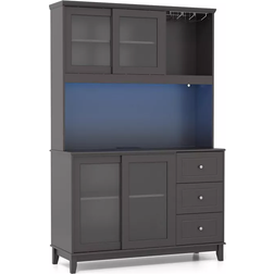 SlickBlue Kitchen Pantry with Led Lights