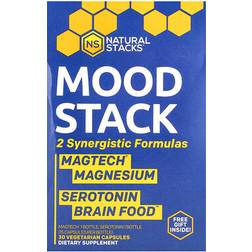 Natural Stacks Mood Stack 2 Bottles 15 Vegetarian Capsules 30 pcs