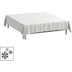 Luna Denmark Bomuld Cool Feel Glat Lagen Hvid (250x150cm)