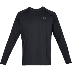 Under Armour UA Tech Long Sleeve Shirt - Black/Graphite