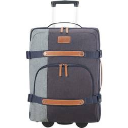 Samsonite Rewind Natural Duffelväska 55cm 2 hjul Rock Mörkoliv