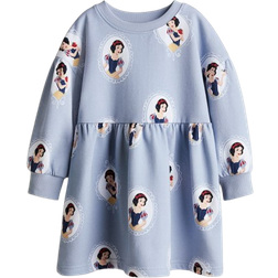 H&M Printed Sweatshirt Dress - Blue