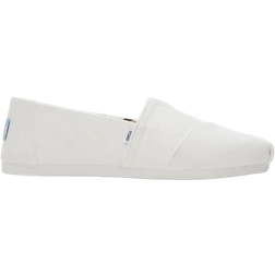 Toms Recycled Cotton Alpargata - Vitt