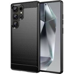 Hurtel Etui Silikonowe Carbon Case Samsung Galaxy S25 Ultra