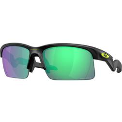 Oakley Kid Capacitor 901311 Sunglasses - Black/Green