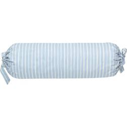 Marimekko Piccolo Tube Pillow 19x54 cm Light Blue Pudebetræk Blå, Hvid