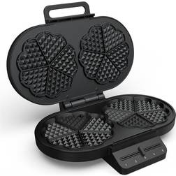 Princess Twin Waffle Maker Black