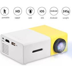 Zeuxo Mini Projector PVO Portable 1080P Full HD
