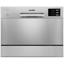 Comfee Silver 6.5L Freestanding Compact Dishwasher