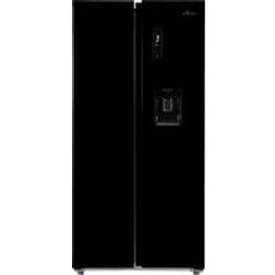 Willow Freestanding 430L Total No Frost with Water Dispenser Black