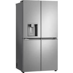 LG Køleskab Fryser 363liter Klasse E 274liter Fritstående Prime-sølv Silver, Rostfritt Stål
