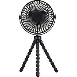 GPX Flexfan Rechargeable Portable Cooling Fan One Size Black