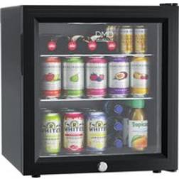 Dmd Glass Mini Fridge 50L Black