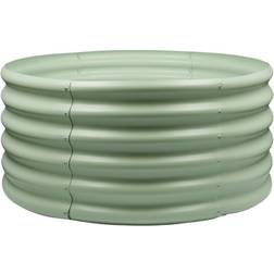 Harbour Housewares Round Raised Garden Bed 90cm x 45cm Green