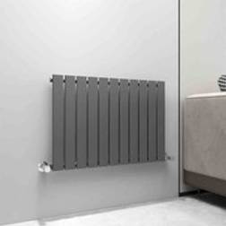 MCC Direct MCC Designer Flat Panel Single Radiator 600 x 748 Anthracite Grey