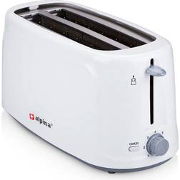 Alpina Switzerland 871125247390 Toaster Overheat Protection White