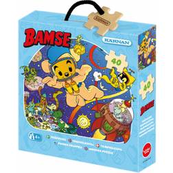 Bamse Kärnan Bamse Askpussel 40-Bitar