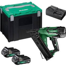 Hikoki NT1865DMAJYZ 18V Brushless Angled Second Fix Brad Nail Gun