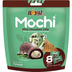 Royal Family Mochi Mint Chocolate Chip 120g 120g 8Stk. 1Pack