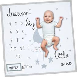 Metzuyan Newborn Baby Boy Girl Milestone Age Blanket Unisex Growth Mat 80 x 80 cm