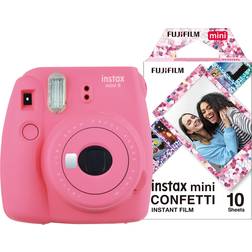 Fujifilm Instax Mini 9 Instant Camera Flamingo Pink