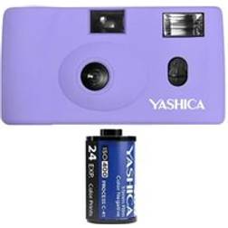 Yashica MF-1 Snapshot Art Camera Y Edition with 1 Film 400/24 Lavender