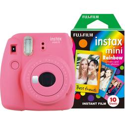 Fujifilm Instax Mini 9 Instant Camera Flamingo Pink