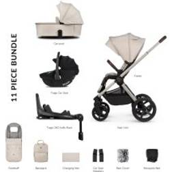 Venicci Upline 2 3 in 1 Travel System Plus Base (Travel system)
