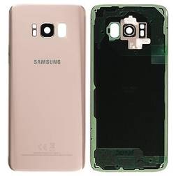 Samsung Galaxy S8 SM-G950F Battery Cover Rear Panel Housing in Black and Pink