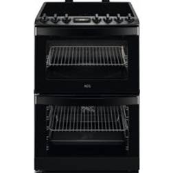 AEG 6000 SteamBake CIB6743MCB 60 cm Electric Induction Cooker Black